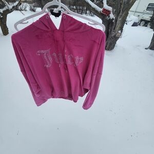 Juicy Couture velour pants and hoodie